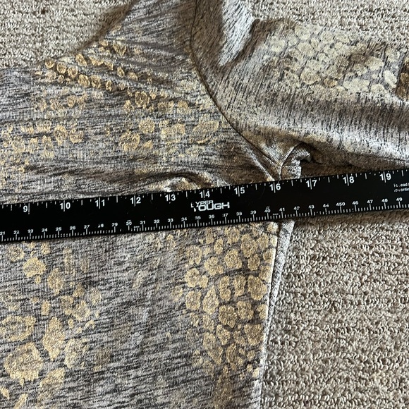 Dress The Population Emery Metallic Jersey Open Back Dress SZ M - Picture 8 of 12